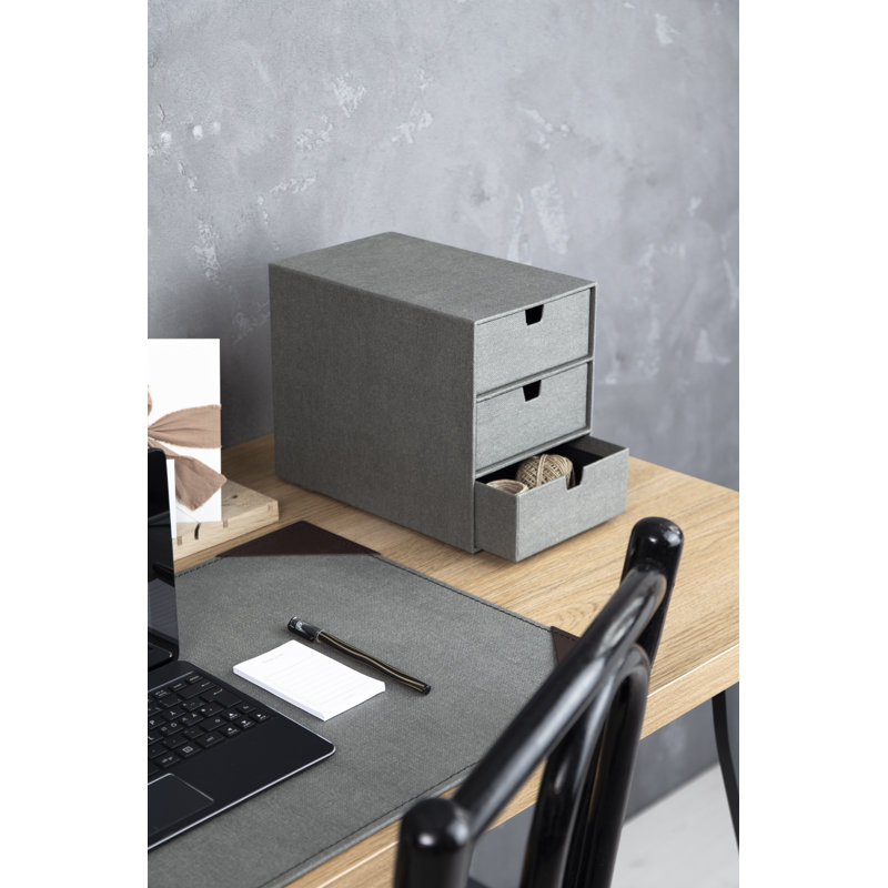 Bigso Ingrid Cardboard Stackable Desk Organizer with Drawers & Reviews